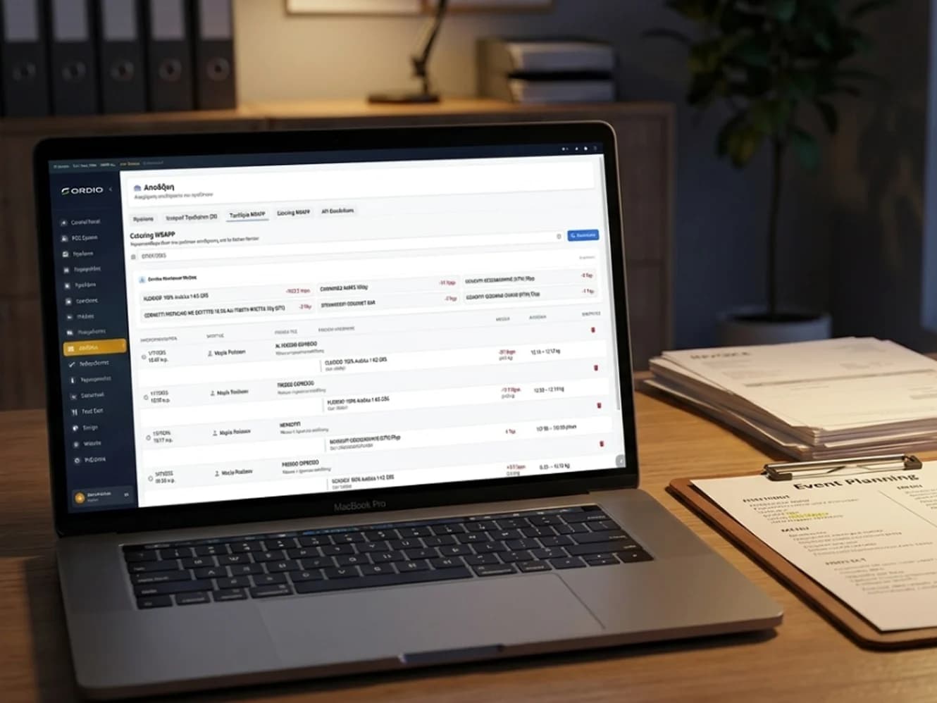 WRAPP Catering invoicing