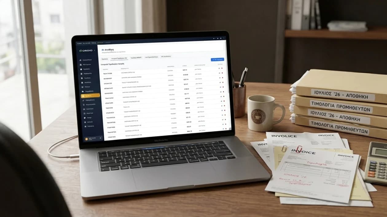 Εισαγωγή προϊόντων από myDATA